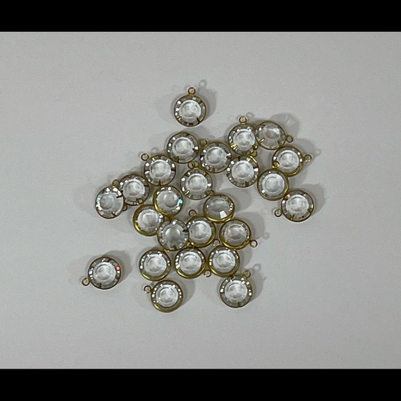 Vintage Swarovski 11mm Crystal Channel Charms - Picture 2 of 10
